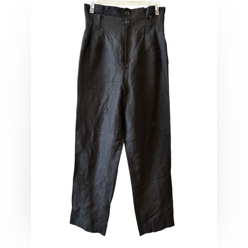 H&M Highwaist Trouser Black Pants